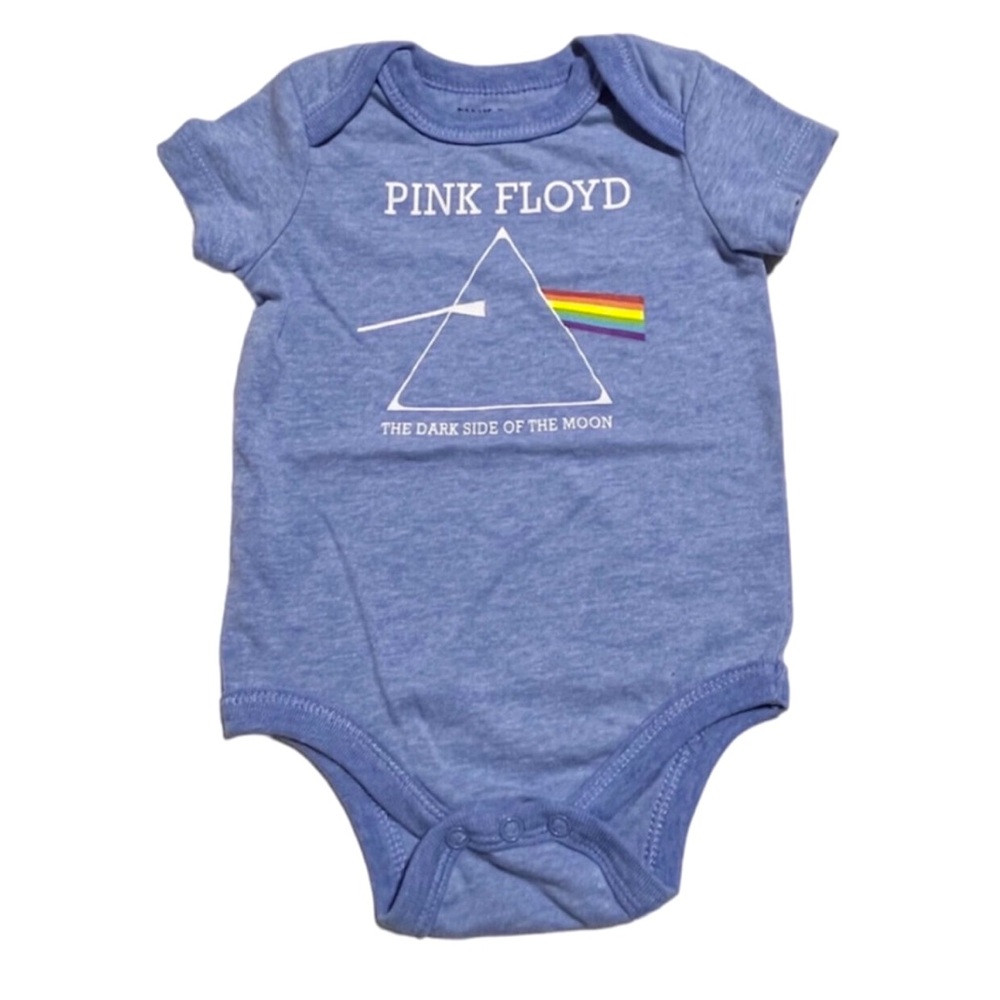 Pink Floyd TDSOTM graphic bodysuit 6m